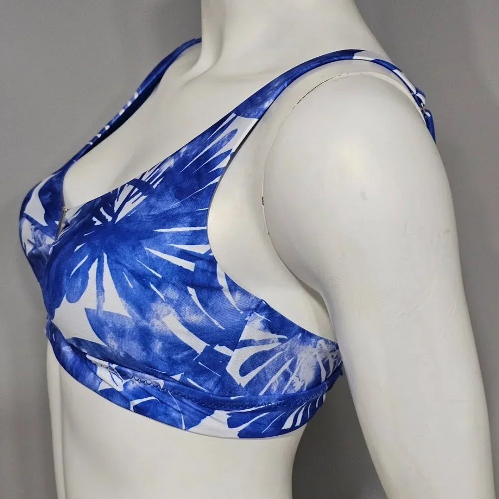 Trina Turk Licensee Basque Banded Bikini Top - Picture 3 of 9